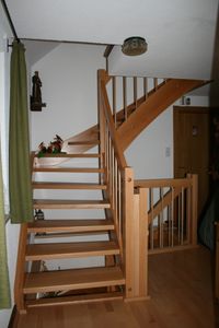 Treppe aus Buchenholz1
